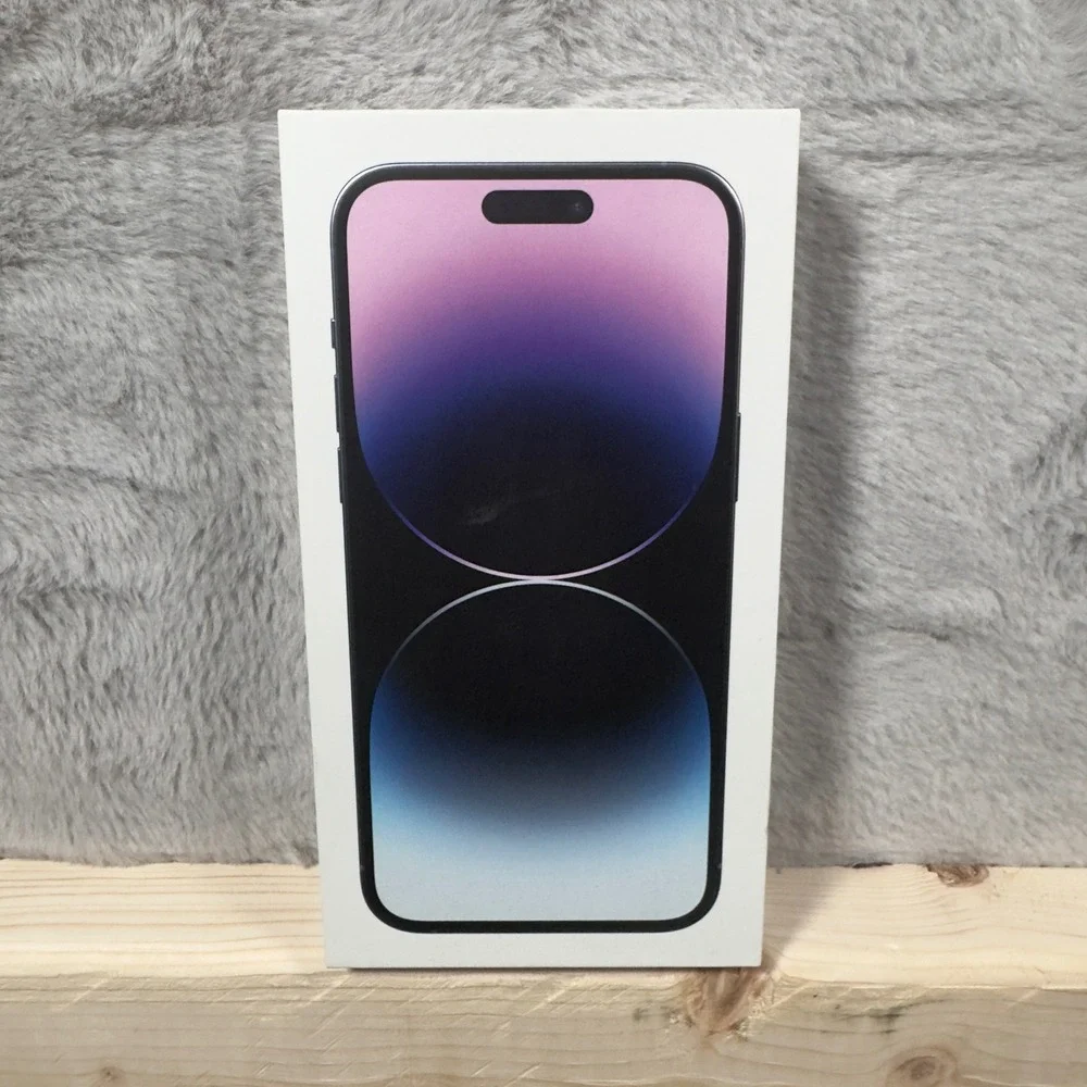 Apple iPhone 14‎ Pro Max 256GB Deep Purple A2651 MQ8W3LL/A Box Only